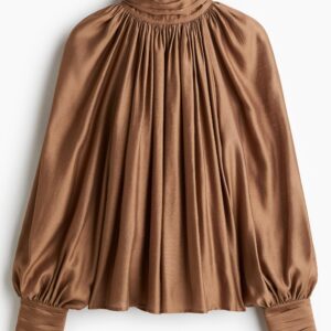 Silk / Draped Blouse